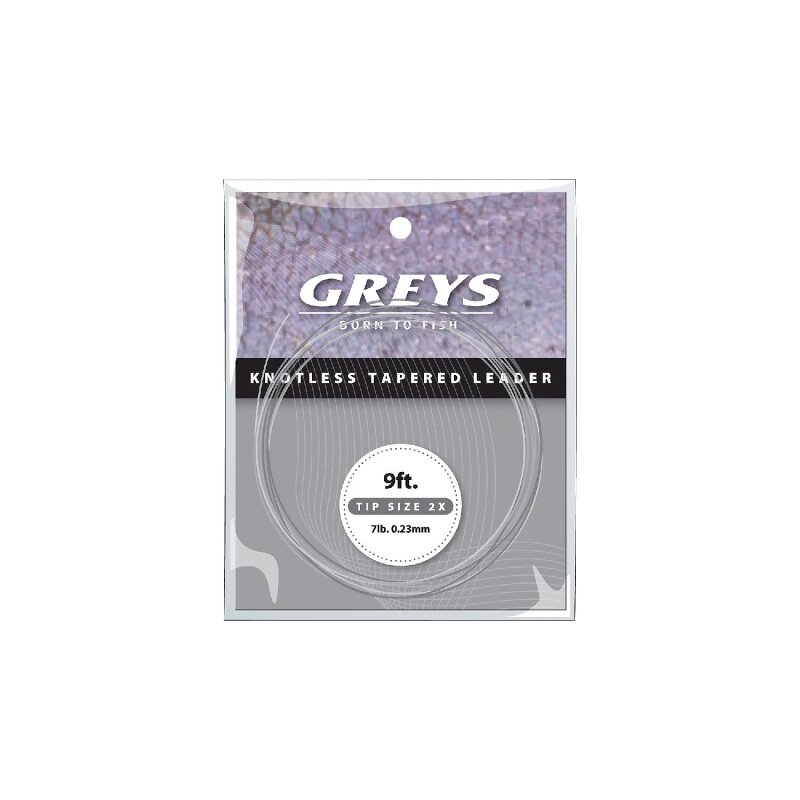 GREYS Greylon Knotless Tapered Leaders 0,2mm 2,7kg 2,7m... (1,67 € pro 1 m) GREYS Greylon Knotless Tapered Leaders 0,2mm 2,7kg 2,7m... (1,67 € pro 1 m)