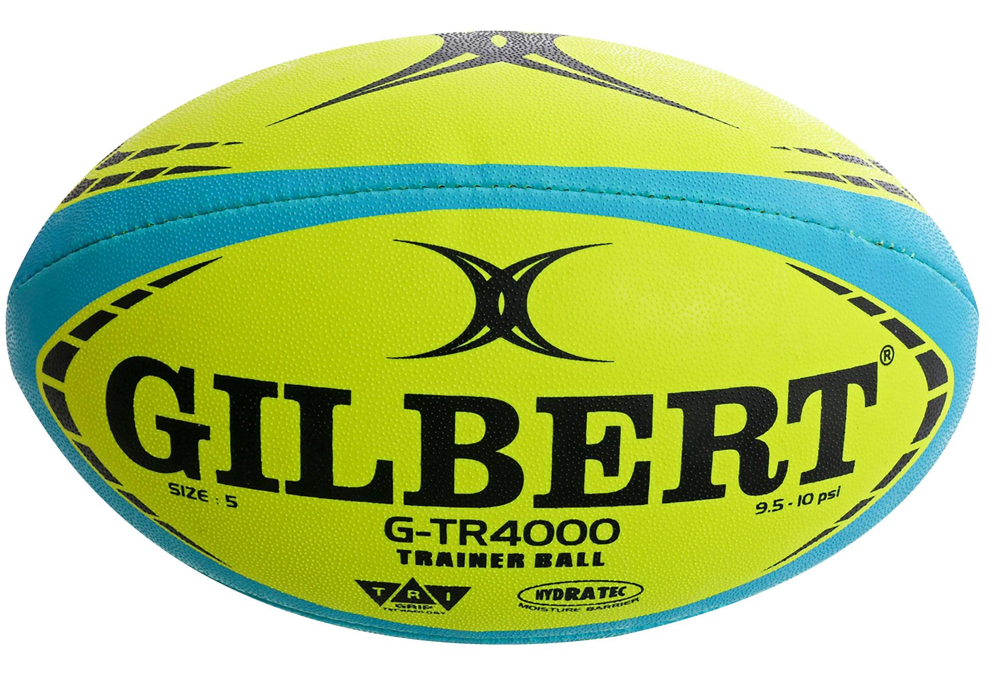 Gilbert Rugbyball "G-TR4000 Fluoro", Größe 5 von Gilbert