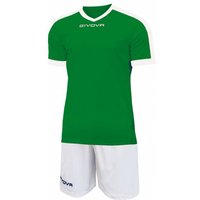 Givova Kit Revolution Fußball Trikot mit Shorts grün weiß Givova Kit Revolution Fußball Trikot mit Shorts grün weiß von Givova