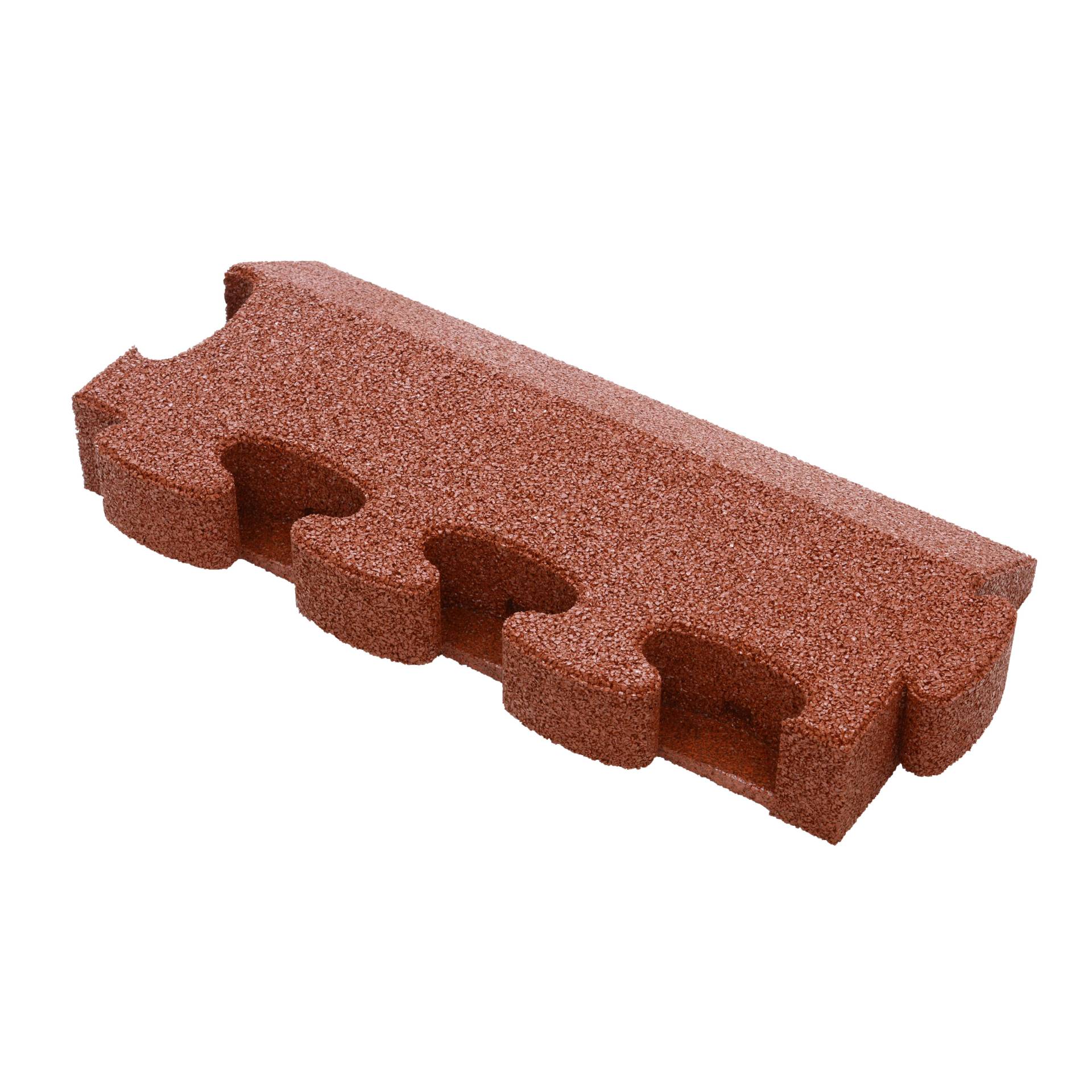 Gum-Tech Randstück "Abgeschrägt" für Fallschutzplatten, Rot, 8 cm Gum-Tech Randstück "Abgeschrägt" für Fallschutzplatten, Rot, 8 cm von Gum-Tech