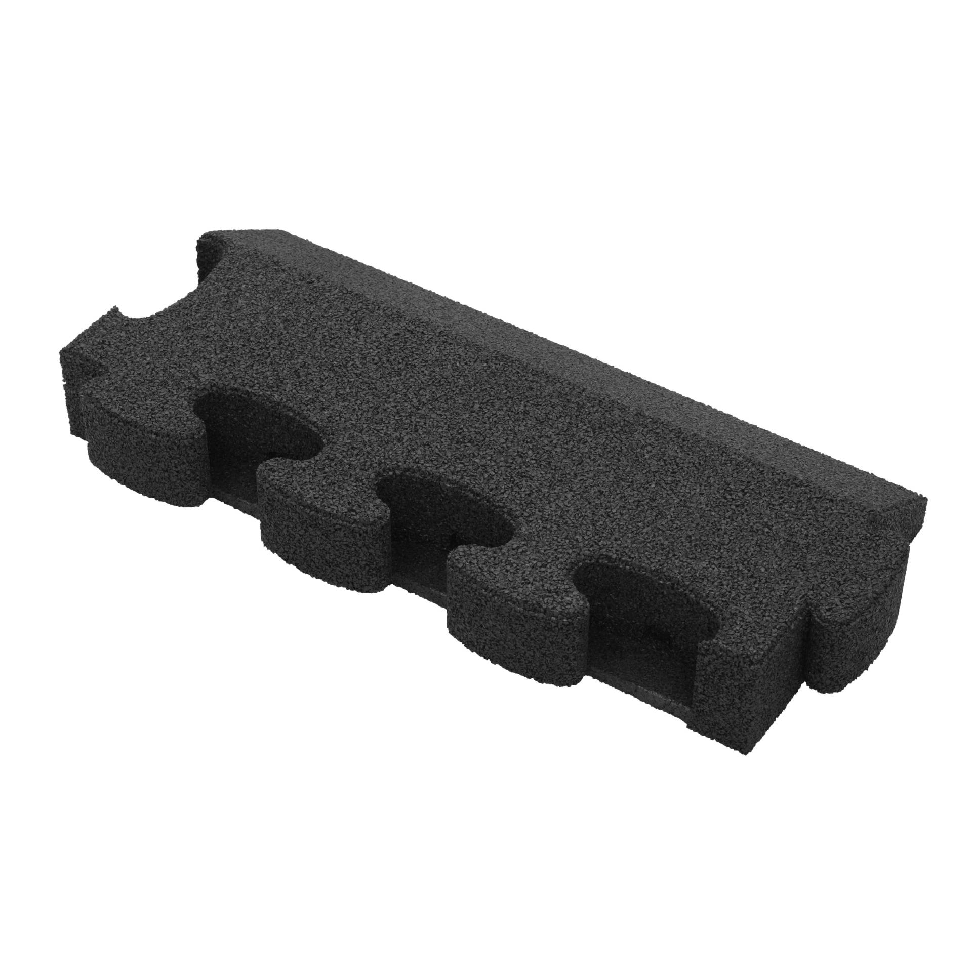 Gum-Tech Randstück "Abgeschrägt" für Fallschutzplatten, Schwarz, 8 cm Gum-Tech Randstück "Abgeschrägt" für Fallschutzplatten, Schwarz, 8 cm von Gum-Tech