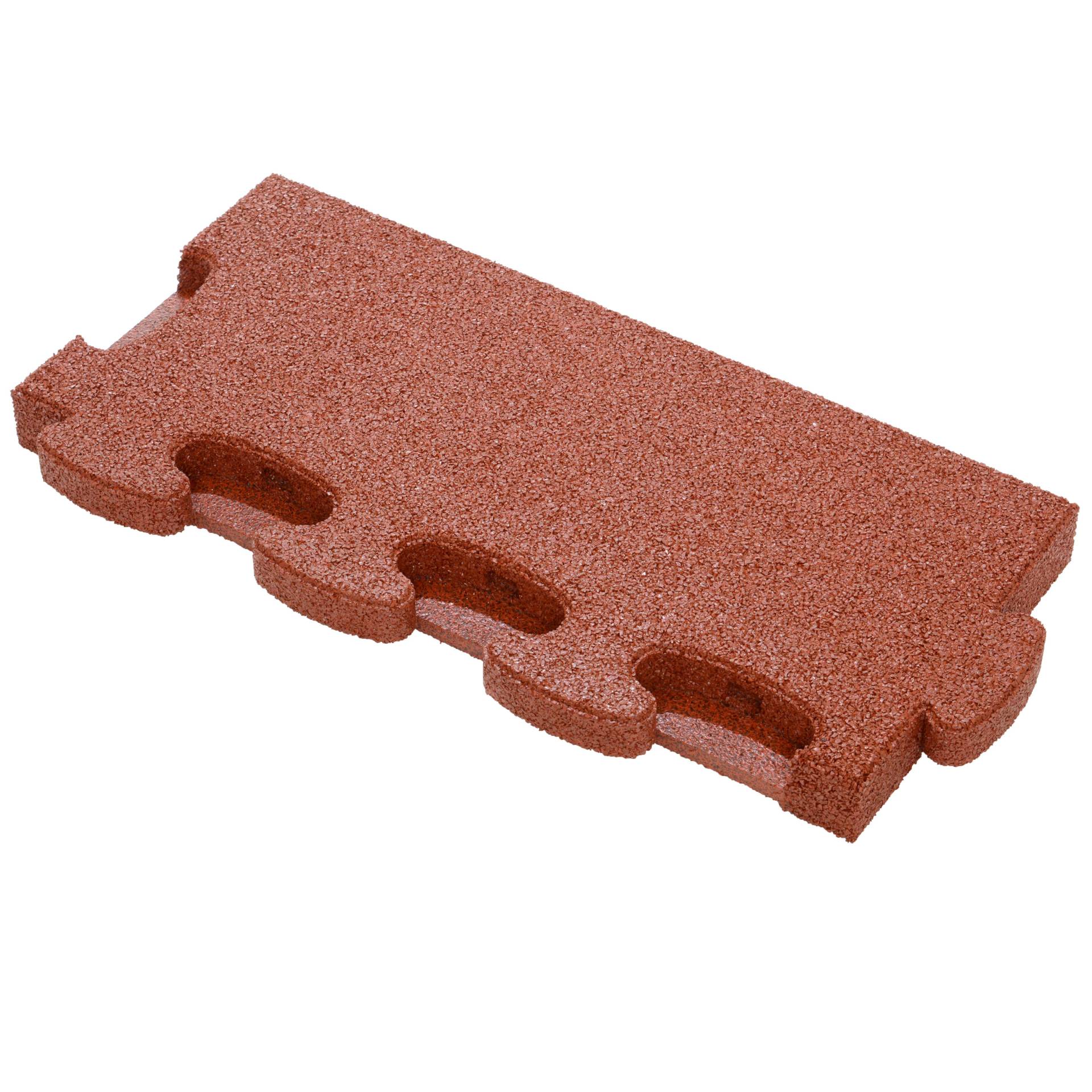 Gum-Tech Randstück "Gerade" für Fallschutzplatten, Rot, 4,5 cm Gum-Tech Randstück "Gerade" für Fallschutzplatten, Rot, 4,5 cm von Gum-Tech