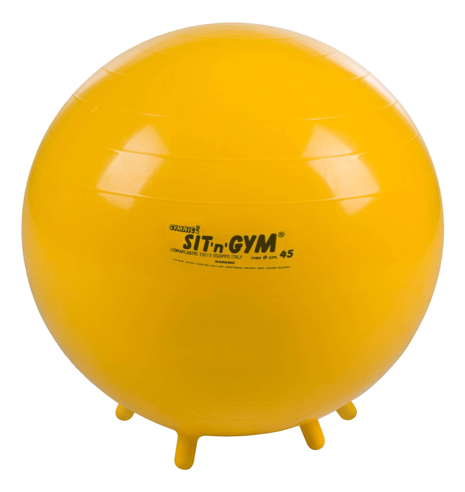 Gymnic Fitnessball "Sit 'n' Gym", ø 45 cm, Gelb von Gymnic