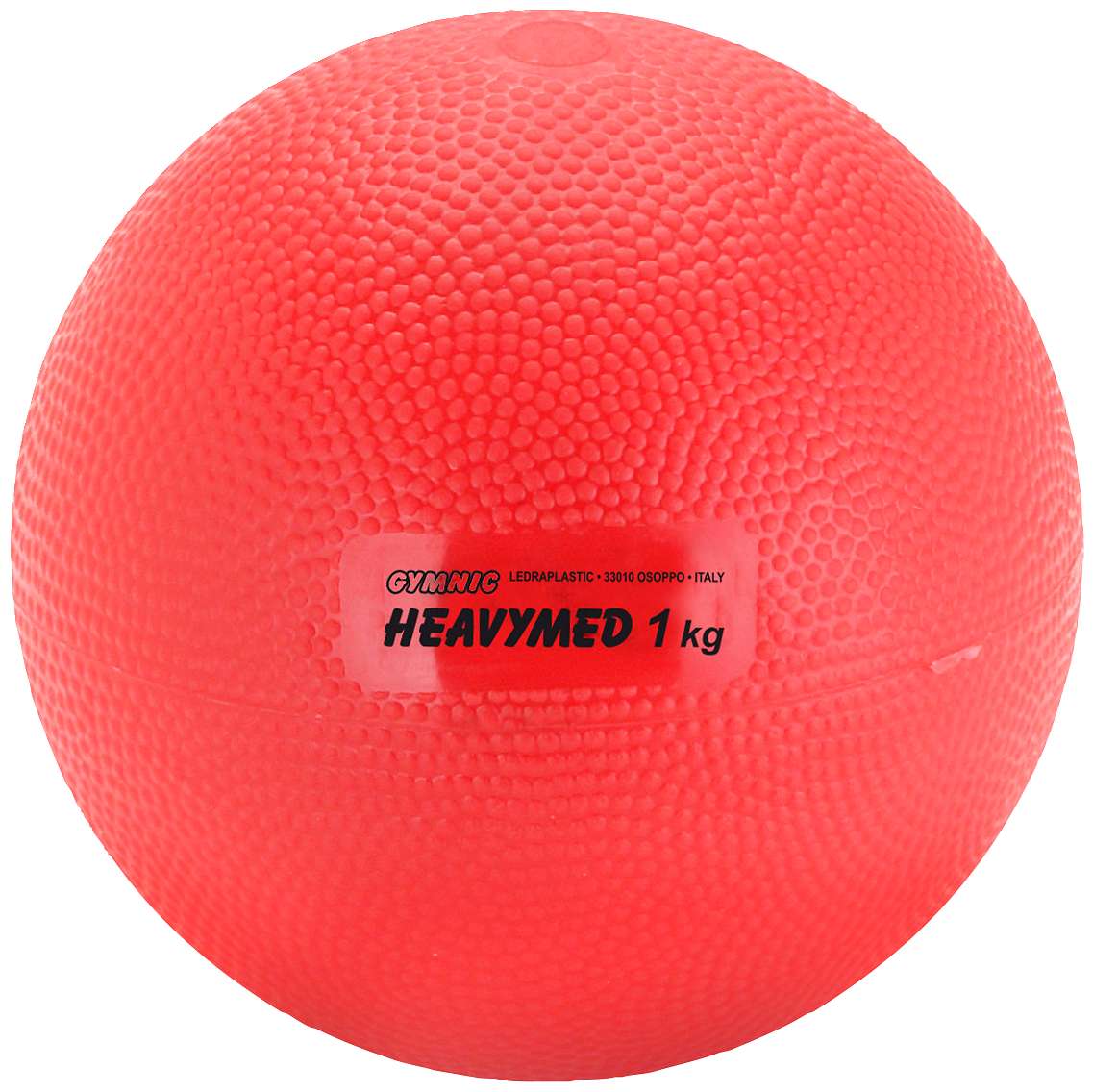 Gymnic Medizinball "Heavymed", 1.000 g, ø 12 cm, Rot von Gymnic