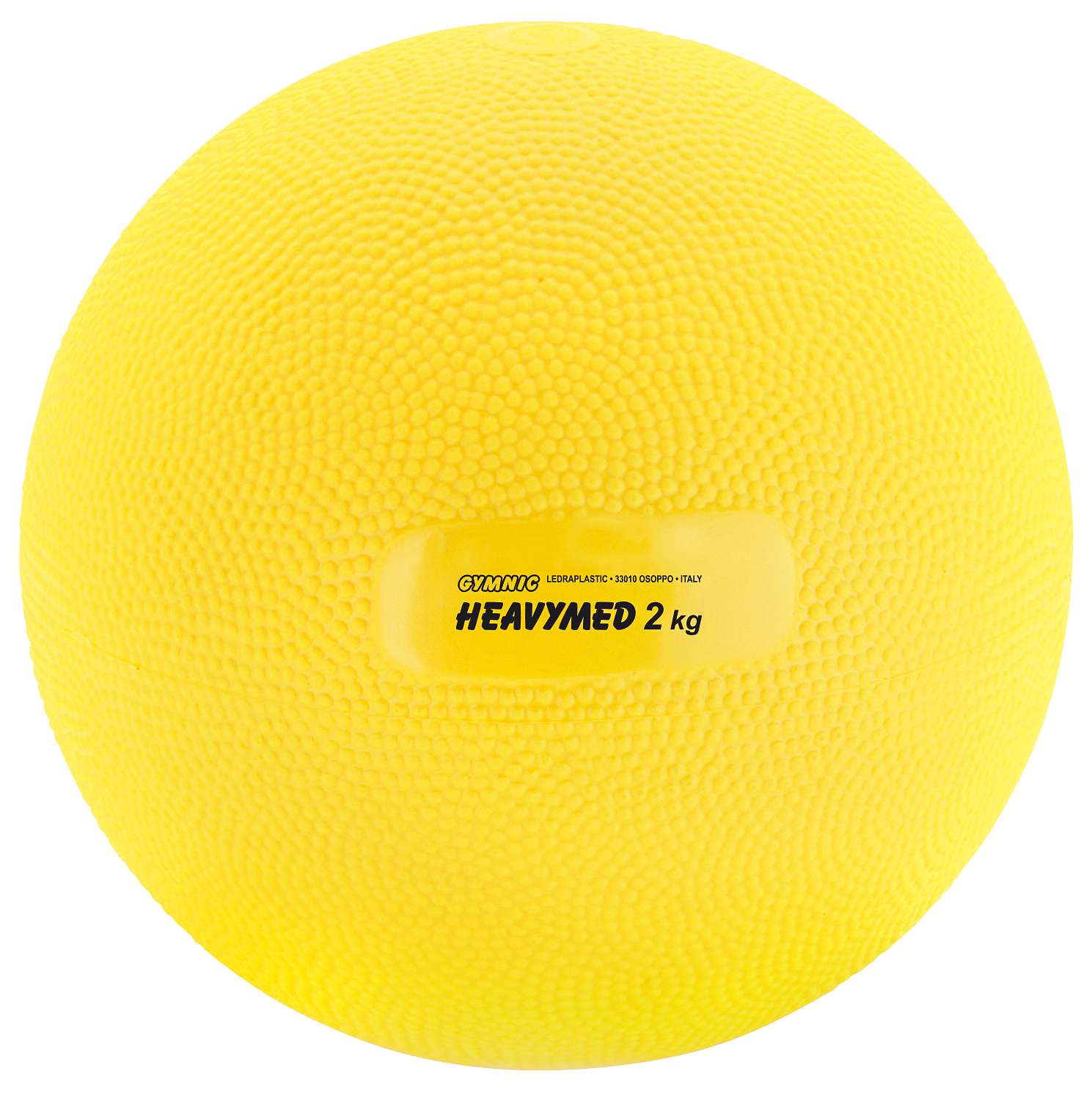Gymnic Medizinball "Heavymed", 2.000 g, ø 15 cm, Gelb von Gymnic