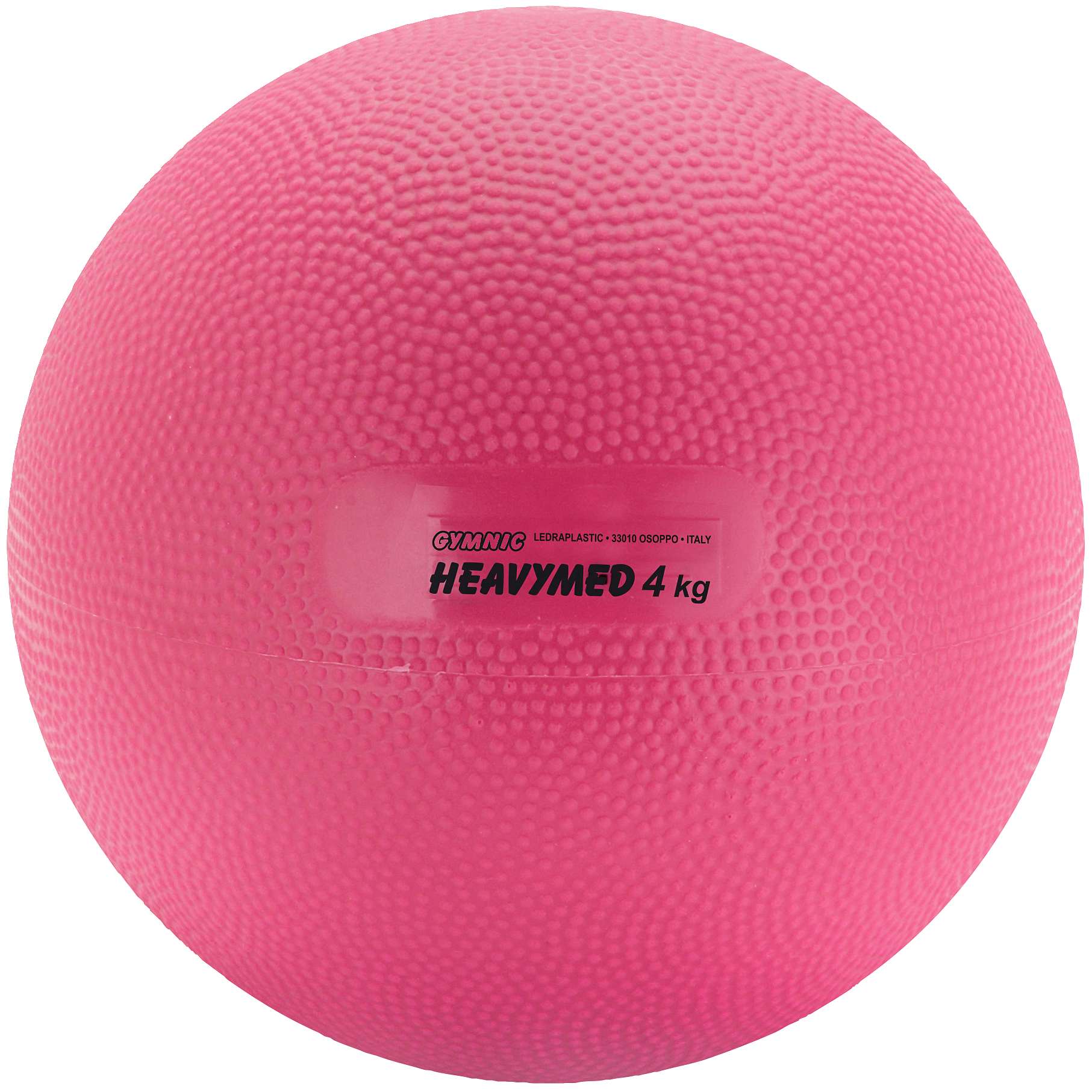 Gymnic Medizinball "Heavymed", 4.000 g, ø 20 cm, Magenta von Gymnic