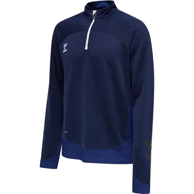 HUMMEL hmlLEAD HALF ZIP KIDS 207404 MARINE Gr. 128