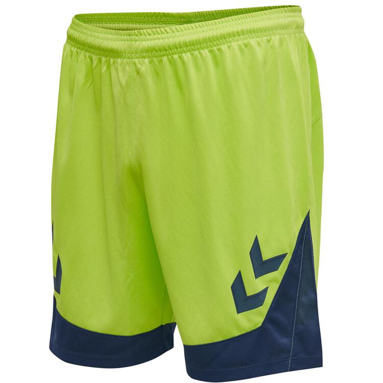 HUMMEL hmlLEAD POLY SHORTS 207395 LIME PUNCH Gr. M