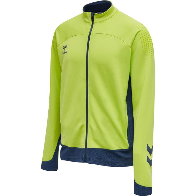 HUMMEL hmlLEAD POLY ZIP JACKET KIDS 207400 LIME PUNCH Gr. 116