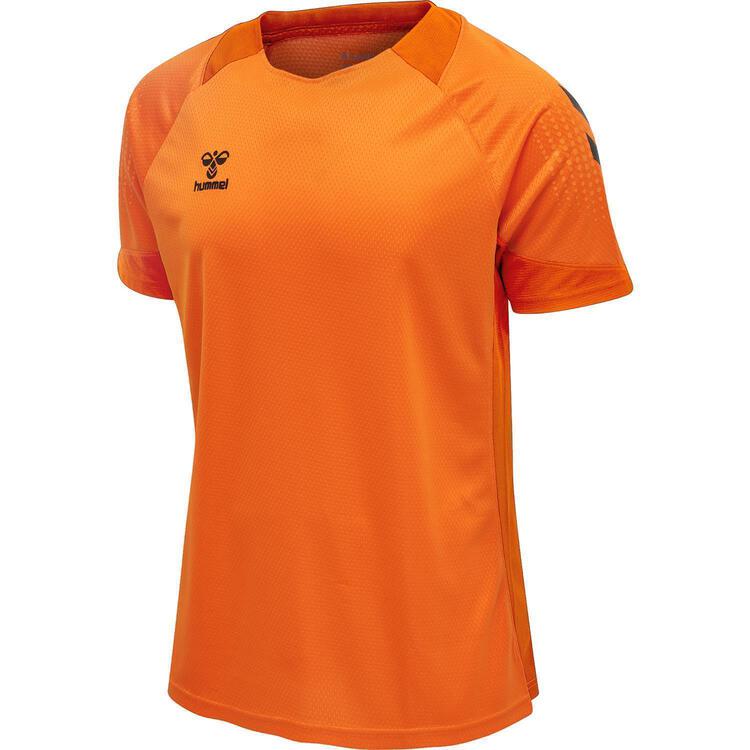 HUMMEL hmlLEAD S/S POLY JERSEY 207393 ORANGE TIGER Gr. S HUMMEL hmlLEAD S/S POLY JERSEY 207393 ORANGE TIGER Gr. S