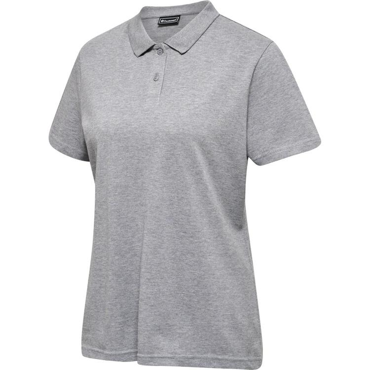 HUMMEL hmlRED CLASSIC POLO WOMAN 215115-2006 GREY MELANGE - Gr. XS