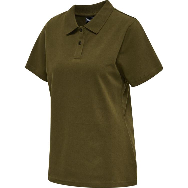 HUMMEL hmlRED CLASSIC POLO WOMAN 215115-6086 DARK OLIVE - Gr. L