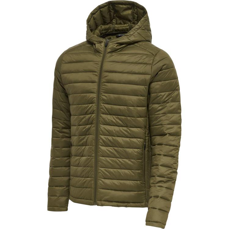 HUMMEL hmlRED QUILTED HOOD JACKET 215215-6086 DARK OLIVE - Gr. 2XL