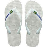 Havaianas Brasil Logo Sandalen (White) Havaianas Brasil Logo Sandalen (White) von Havaianas
