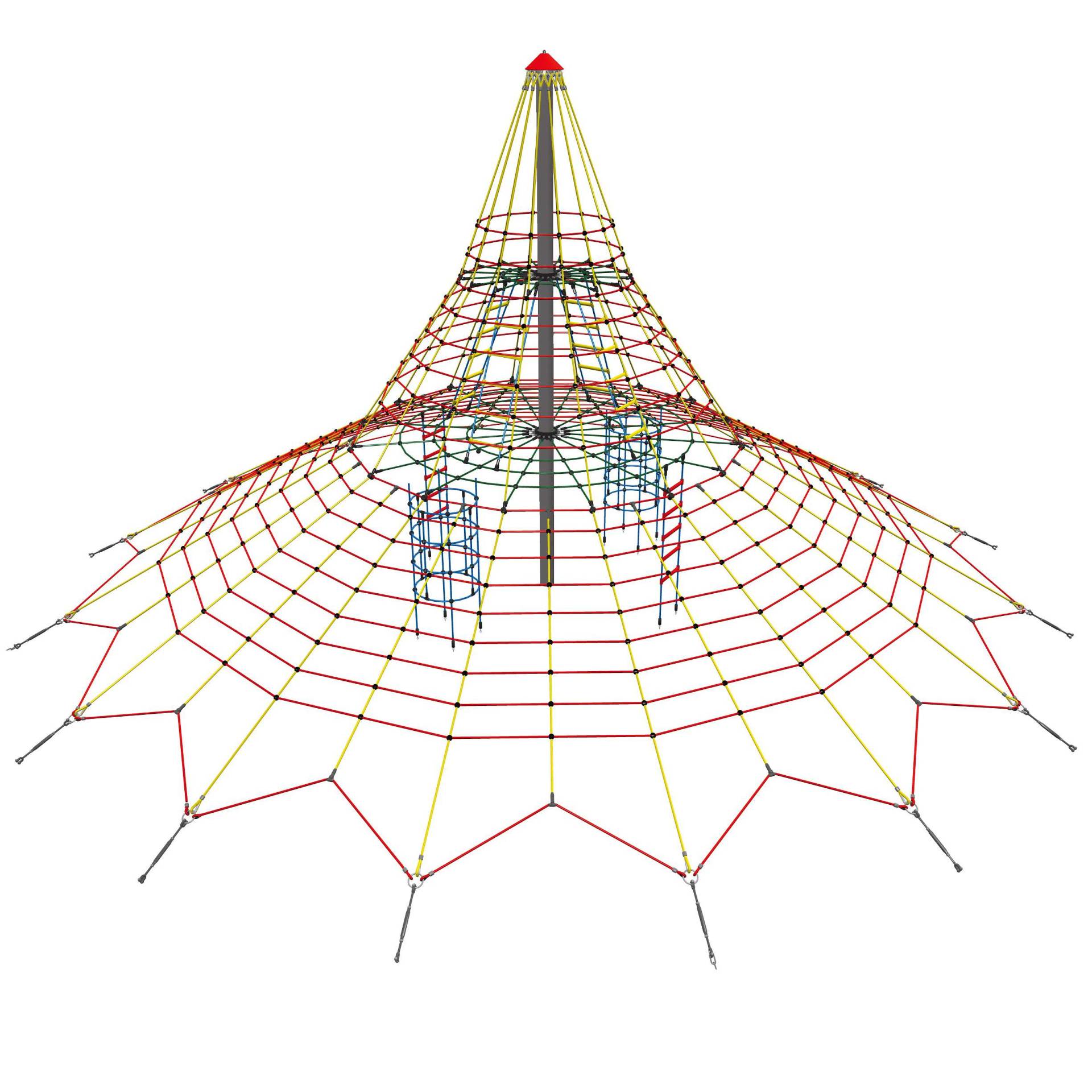 Huck Seiltechnik Cheops-Pyramide "Maxi", Zum Einbetonieren von Huck Seiltechnik