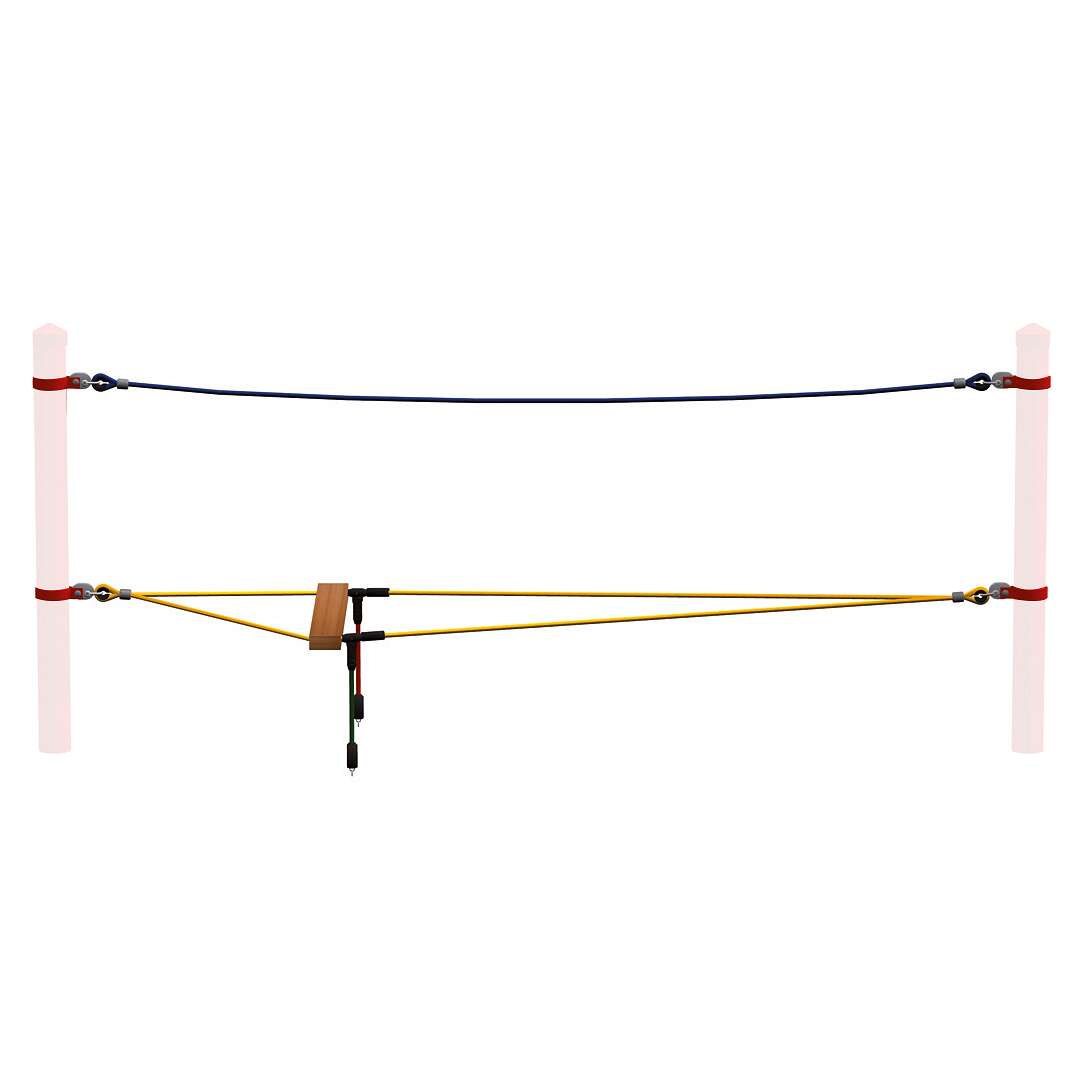 Huck Seiltechnik Haiger Einzelelement, Spagatseil Huck Seiltechnik Haiger Einzelelement, Spagatseil von Huck Seiltechnik