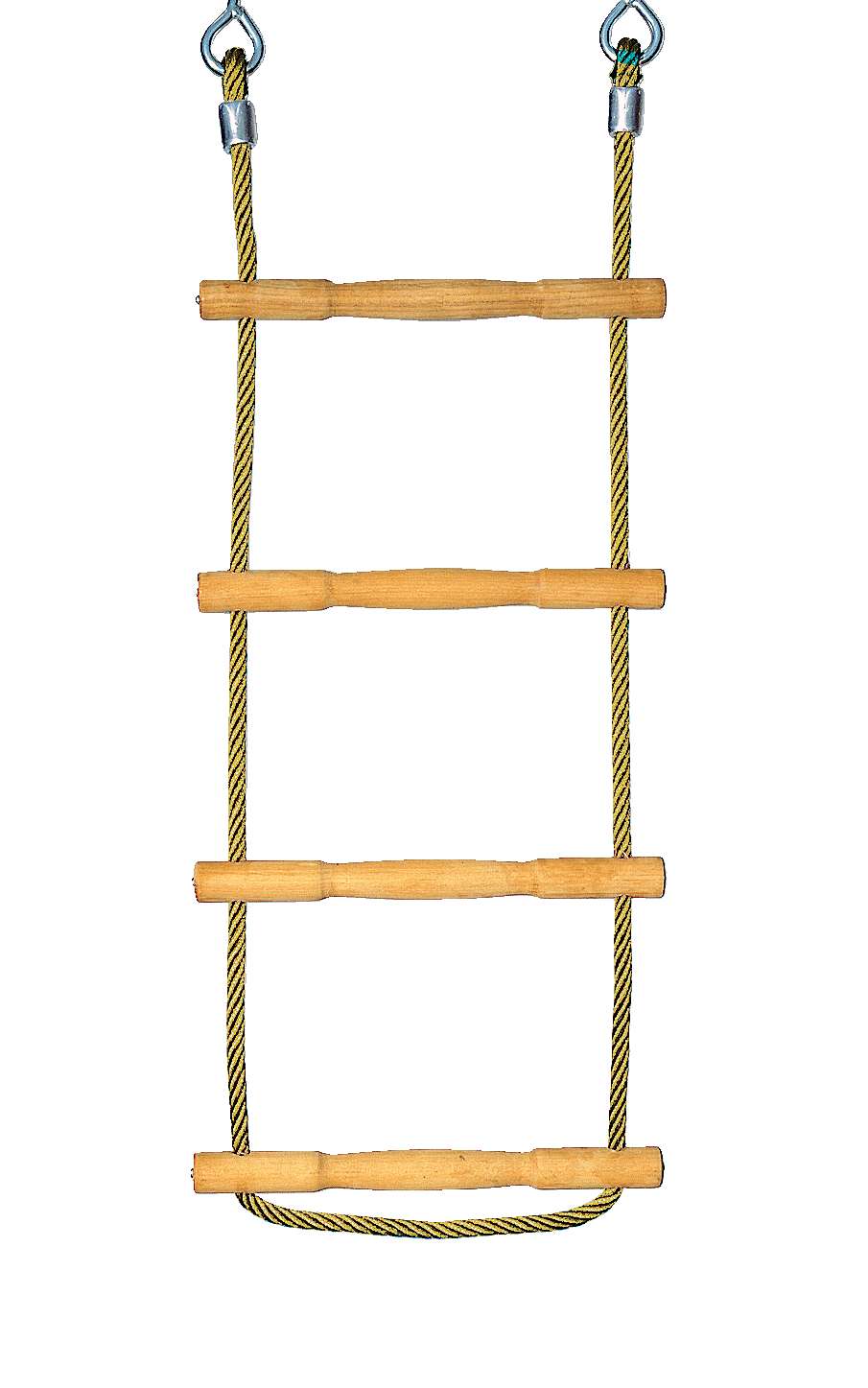 Huck Seiltechnik Strickleiter "Herkules-Tau mit Holzsprossen", Gelb Huck Seiltechnik Strickleiter "Herkules-Tau mit Holzsprossen", Gelb von Huck Seiltechnik