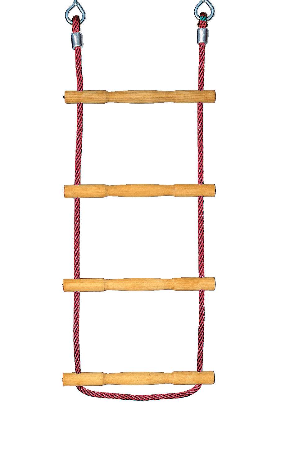 Huck Seiltechnik Strickleiter "Herkules-Tau mit Holzsprossen", Rot Huck Seiltechnik Strickleiter "Herkules-Tau mit Holzsprossen", Rot von Huck Seiltechnik