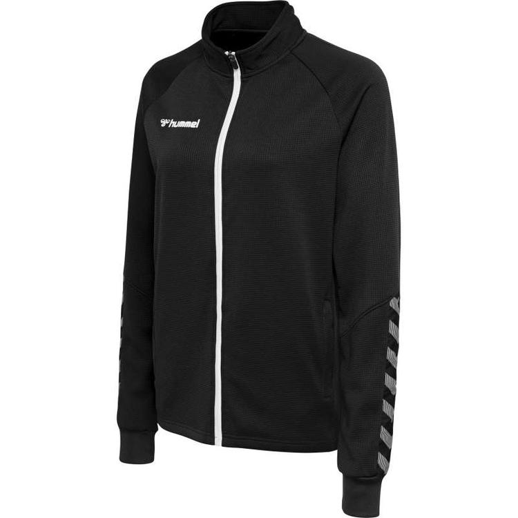 Hummel AUTHENTIC Damen POLY ZIP JACKET BLACK/WHITE 205368-2114 Gr. L