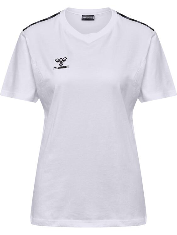 Hummel Authentic 24 24 Co T-Shirt Woman 220009 WHITE - Gr. 2XL