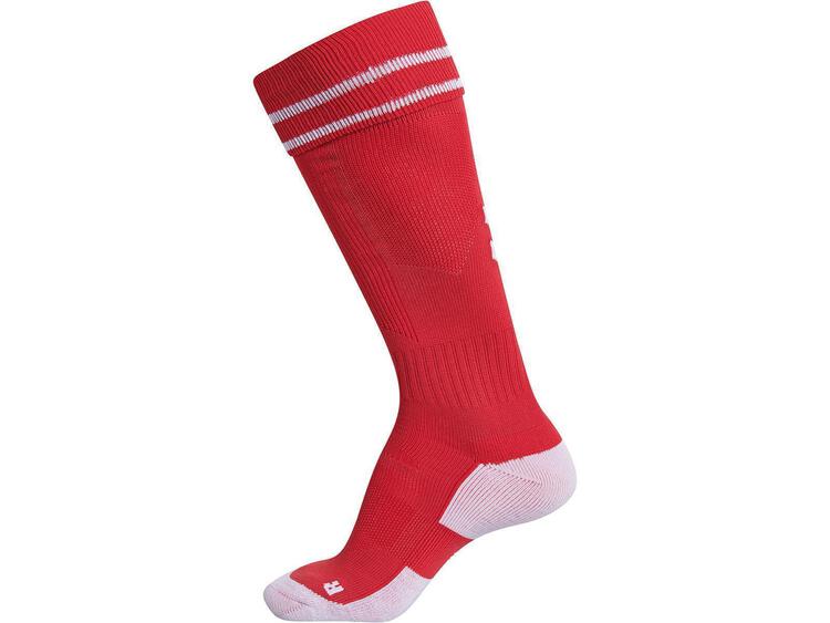 Hummel ELEMENT FOOTBALL SOCK TRUE RED/WHITE 204046-3946 Gr. 27/30