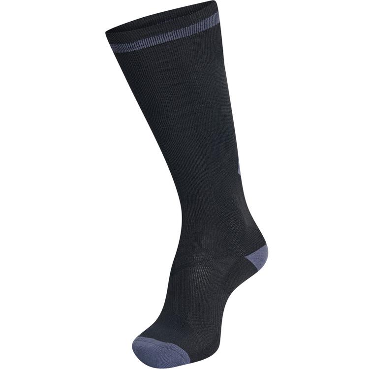 hummel Elite Indoor Socken High BLACK/ASPHALT 204044-1006 Gr. 31/34