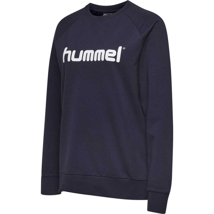 Hummel HMLGO COTTON LOGO SWEATSHIRT WOMAN MARINE 203519-7026 Gr. 2XL