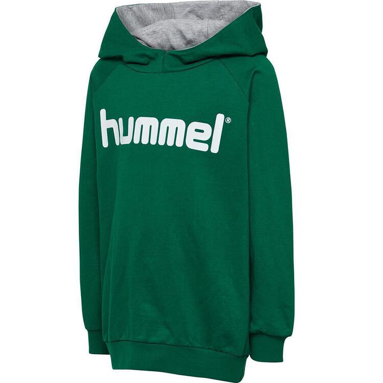 Hummel HMLGO KIDS COTTON LOGO HOODIE EVERGREEN 203512-6140 Gr. 128