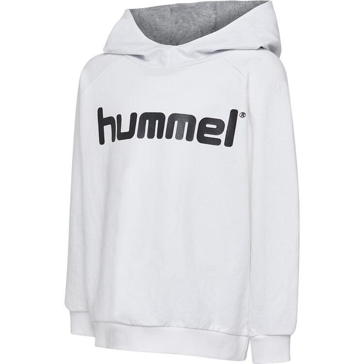 Hummel HMLGO KIDS COTTON LOGO HOODIE WHITE 203512-9001 Gr. 116