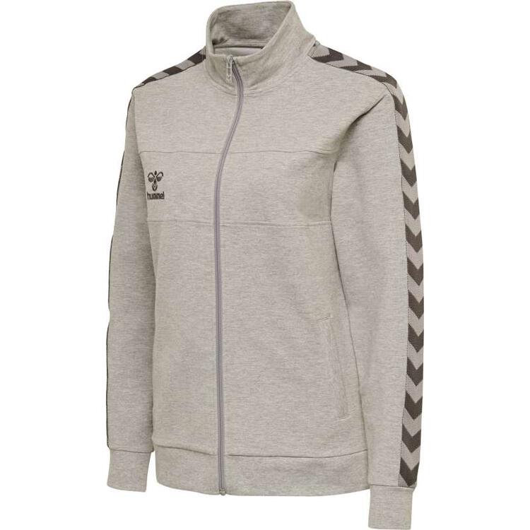 Hummel MOVE CLASSIC ZIP JACKET Damen GREY MELANGE 206926-2006 Gr. XL