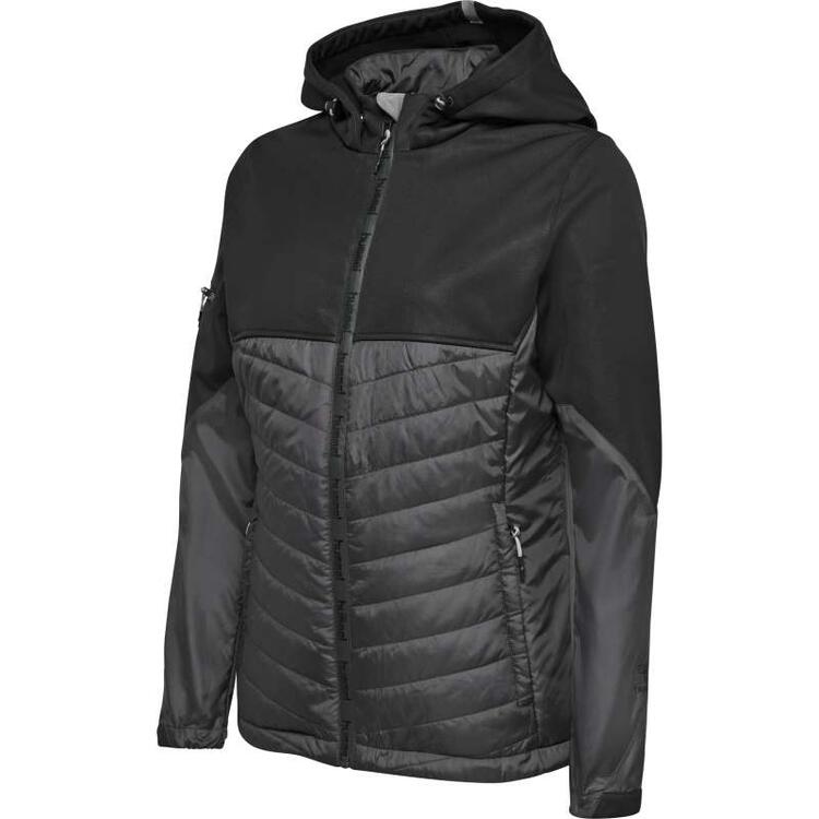 Hummel NORTH HYBRID JACKET Damen BLACK/ASPHALT 206682-1006 Gr. XS