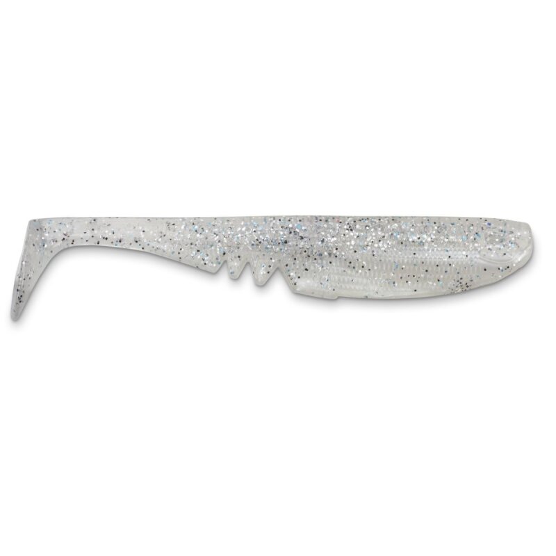 IRON CLAW Moby Racker Shad 22cm Salt'n'Pepper