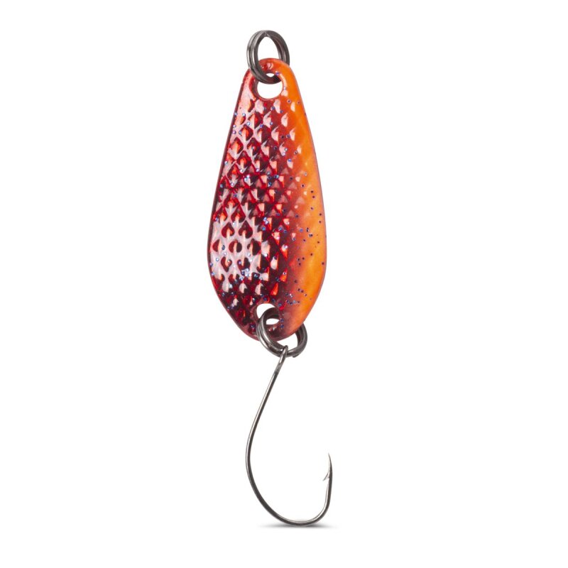 IRON TROUT Deep Spoon 4g Metallic Red Red IRON TROUT Deep Spoon 4g Metallic Red Red