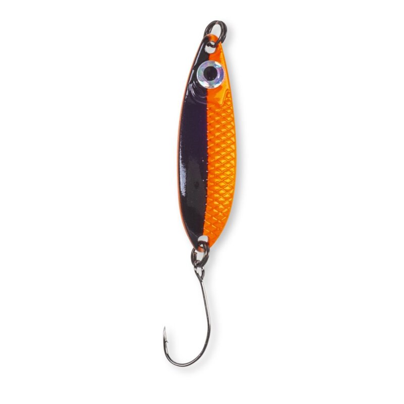 IRON TROUT Eye Spoon 2,5g Vertical Orange Black IRON TROUT Eye Spoon 2,5g Vertical Orange Black