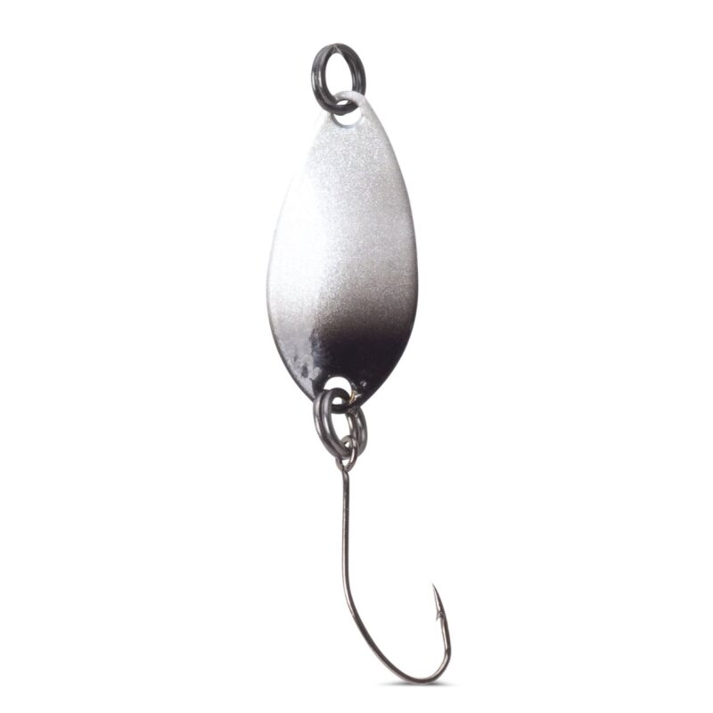 IRON TROUT Gentle Spoon 1,3g White Black Black