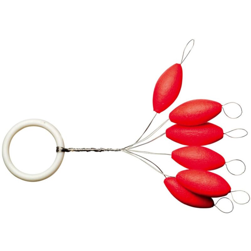 IRON TROUT Leuchtpilot Oval 6mm Rot 6Stk. IRON TROUT Leuchtpilot Oval 6mm Rot 6Stk.