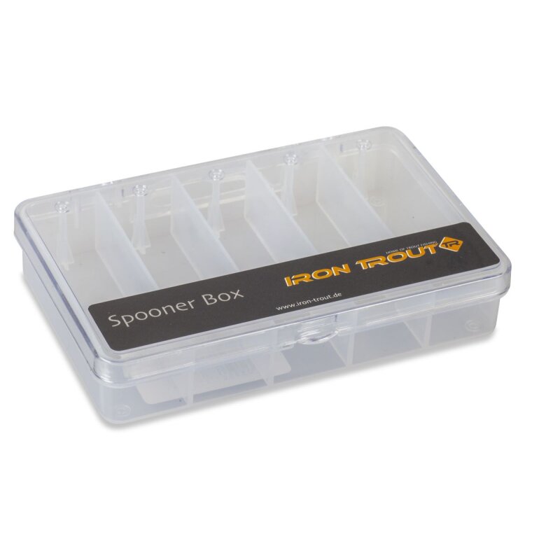IRON TROUT Spooner Box 11,5x9x2,1xcm IRON TROUT Spooner Box 11,5x9x2,1xcm