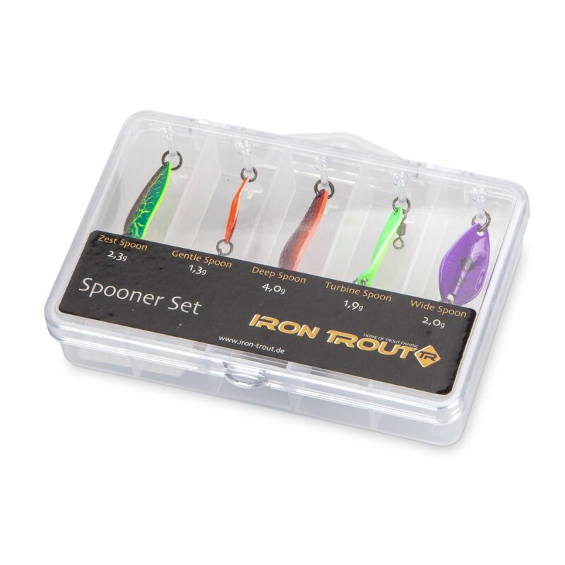 IRON TROUT Spooner Kit 1,3-4g 5Stk. IRON TROUT Spooner Kit 1,3-4g 5Stk.