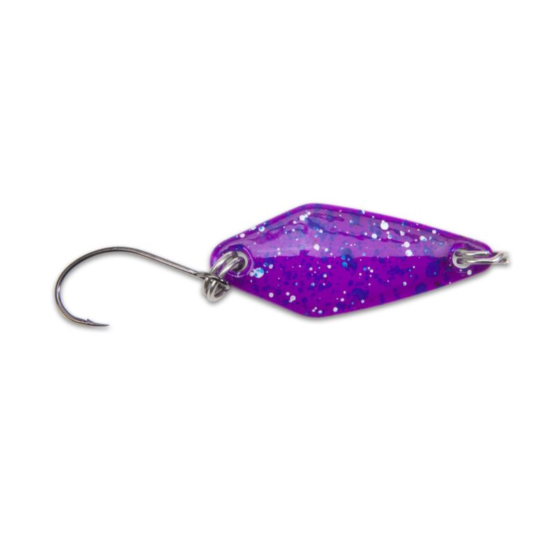 IRON TROUT Spotted Spoon 2g Purple Spotted