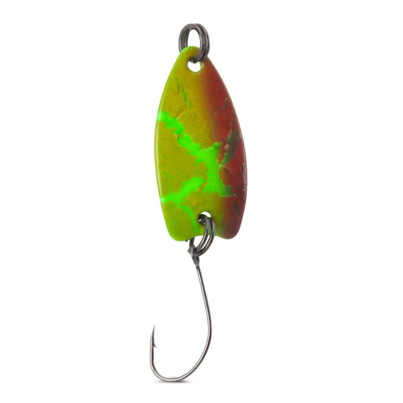 IRON TROUT Zest Spoon 2,3g Cold Yellow Green IRON TROUT Zest Spoon 2,3g Cold Yellow Green