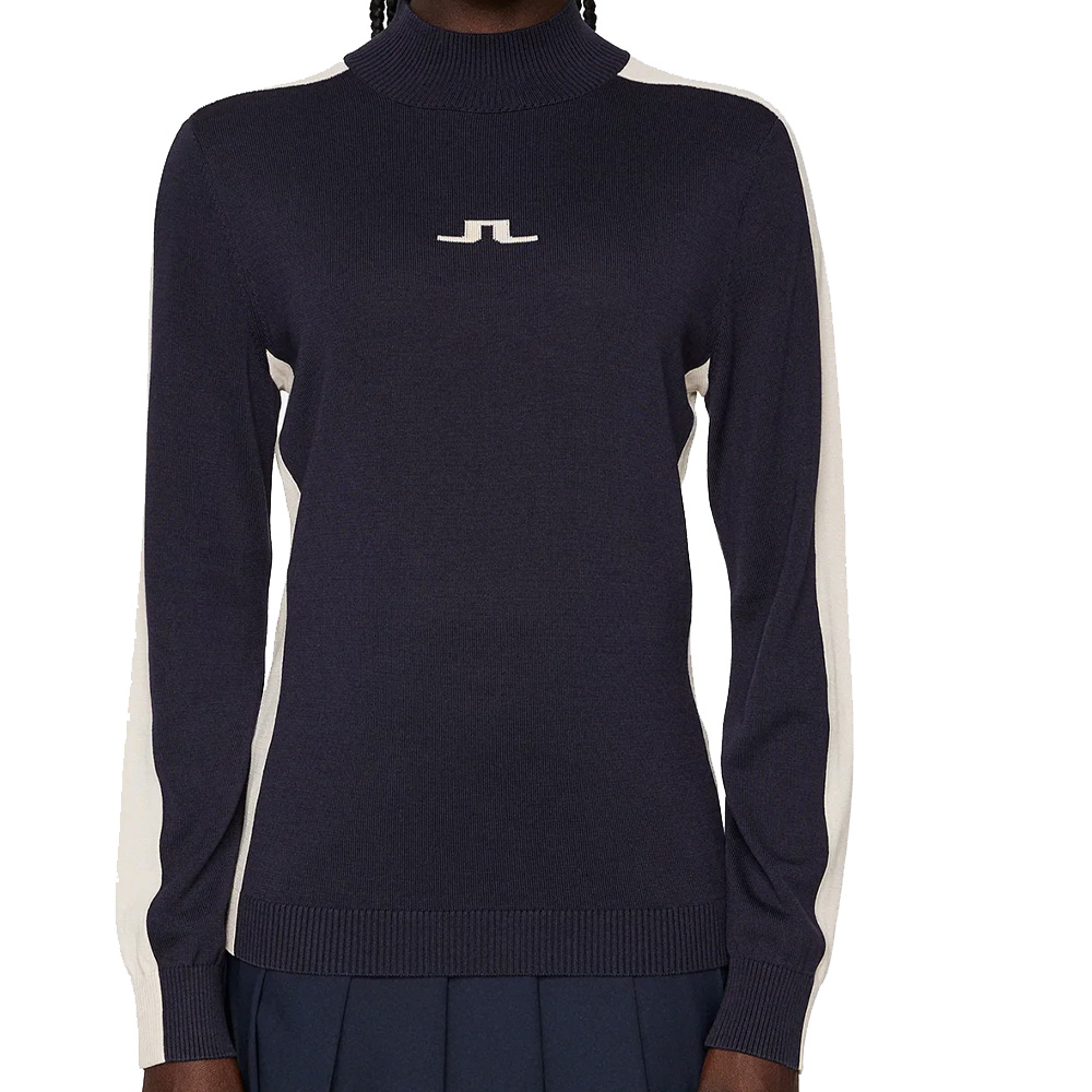 'J.Lindeberg Golf Adia Merino Pullover navy/beige' 'J.Lindeberg Golf Adia Merino Pullover navy/beige' von J.LINDEBERG