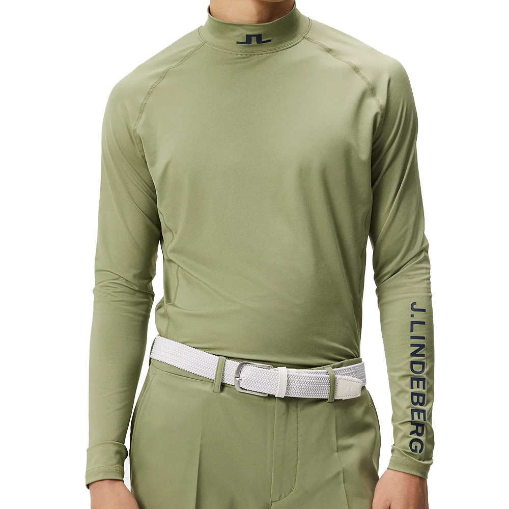 'J.Lindeberg Golf Aello Soft Compression Herren Mock oliv' 'J.Lindeberg Golf Aello Soft Compression Herren Mock oliv' von J.LINDEBERG