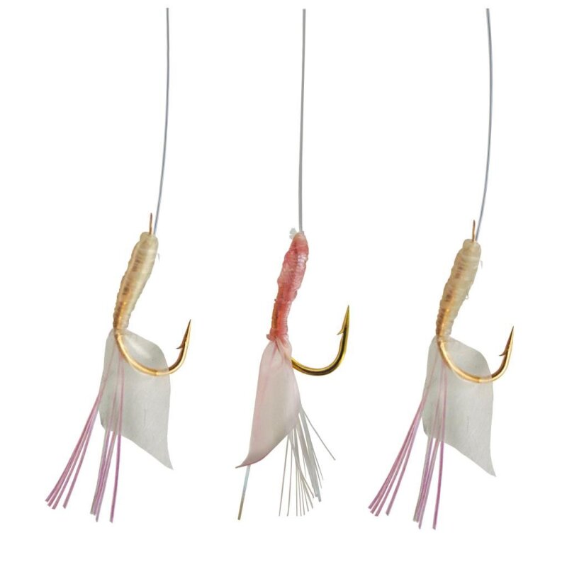 JENZI Barsch-Hegene Gold-Haken Gr.6 160cm 0,3mm 0,28mm Farbe J JENZI Barsch-Hegene Gold-Haken Gr.6 160cm 0,3mm 0,28mm Farbe J