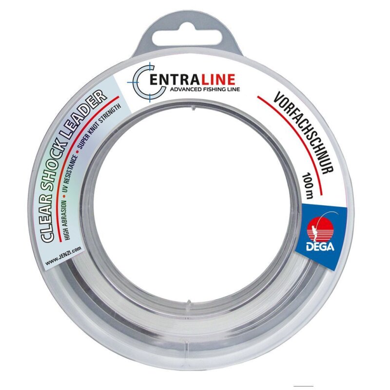 JENZI Centraline Shockleader Schnur 0,8mm 30kg 100m... (0,06 € pro 1 m)