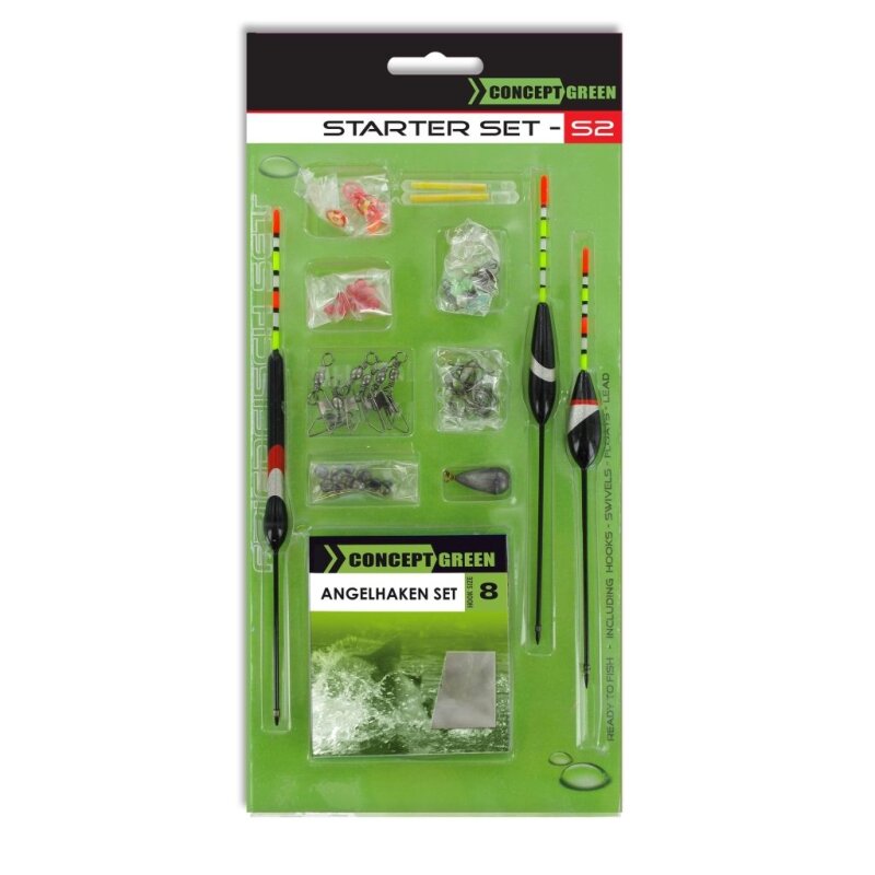 JENZI Concept Green Friedfisch-Starter-Set S2 Gr.8 JENZI Concept Green Friedfisch-Starter-Set S2 Gr.8