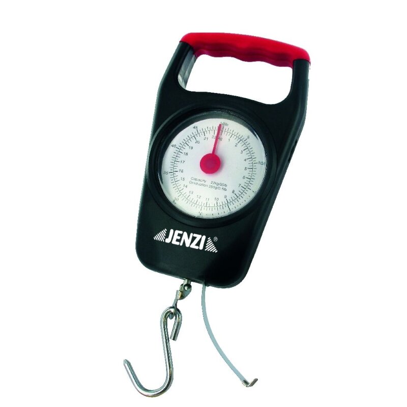 JENZI Federzugwaage Deluxe mit Maßband 22kg JENZI Federzugwaage Deluxe mit Maßband 22kg