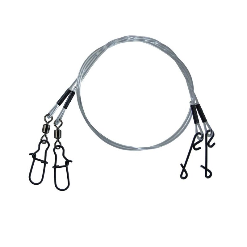 JENZI Fluo-Carbvorfach NoKnot 30cm 9kg 2Stk. JENZI Fluo-Carbvorfach NoKnot 30cm 9kg 2Stk.