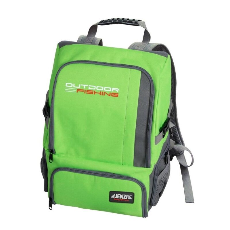 JENZI Rucksack Outdoor Fishing Deluxe 43x35x25cm JENZI Rucksack Outdoor Fishing Deluxe 43x35x25cm