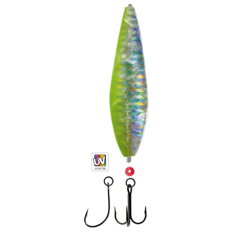 DEGA Seatrout Inline-Blinker Long Cast 7cm 18g C4 Grün-Glitter DEGA Seatrout Inline-Blinker Long Cast 7cm 18g C4 Grün-Glitter