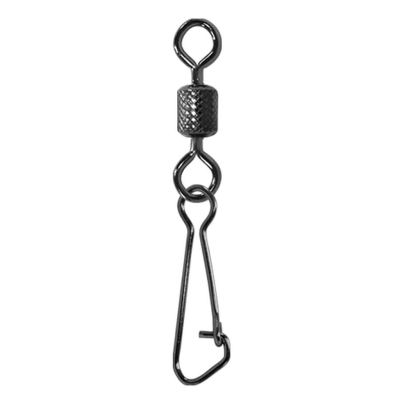 JENZI Sicherheits-Tönnchen-Karabiner Wirbel Gr.16 10kg Black Nickel... JENZI Sicherheits-Tönnchen-Karabiner Wirbel Gr.16 10kg Black Nickel...